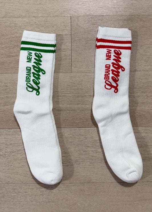 League Day Crew Socks