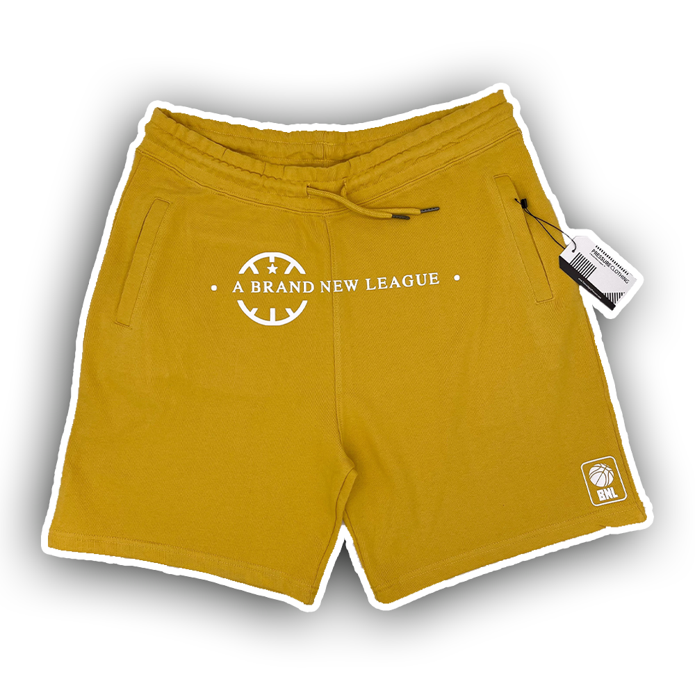BNL Sweatshorts in Mustard Yellow