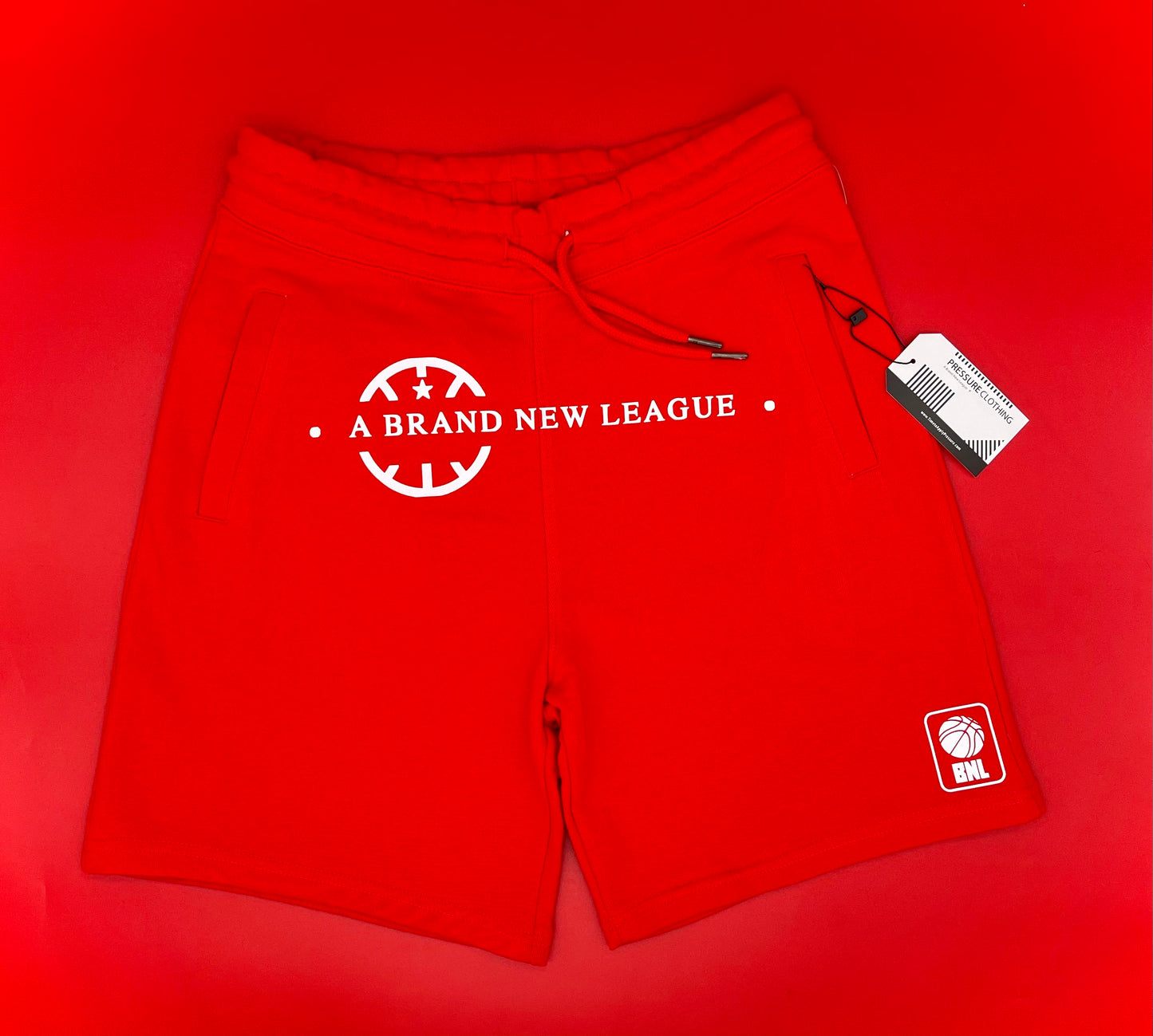BNL Sweatshorts in Red