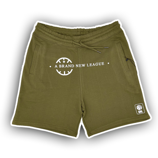 BNL Sweatshorts in Olive Green