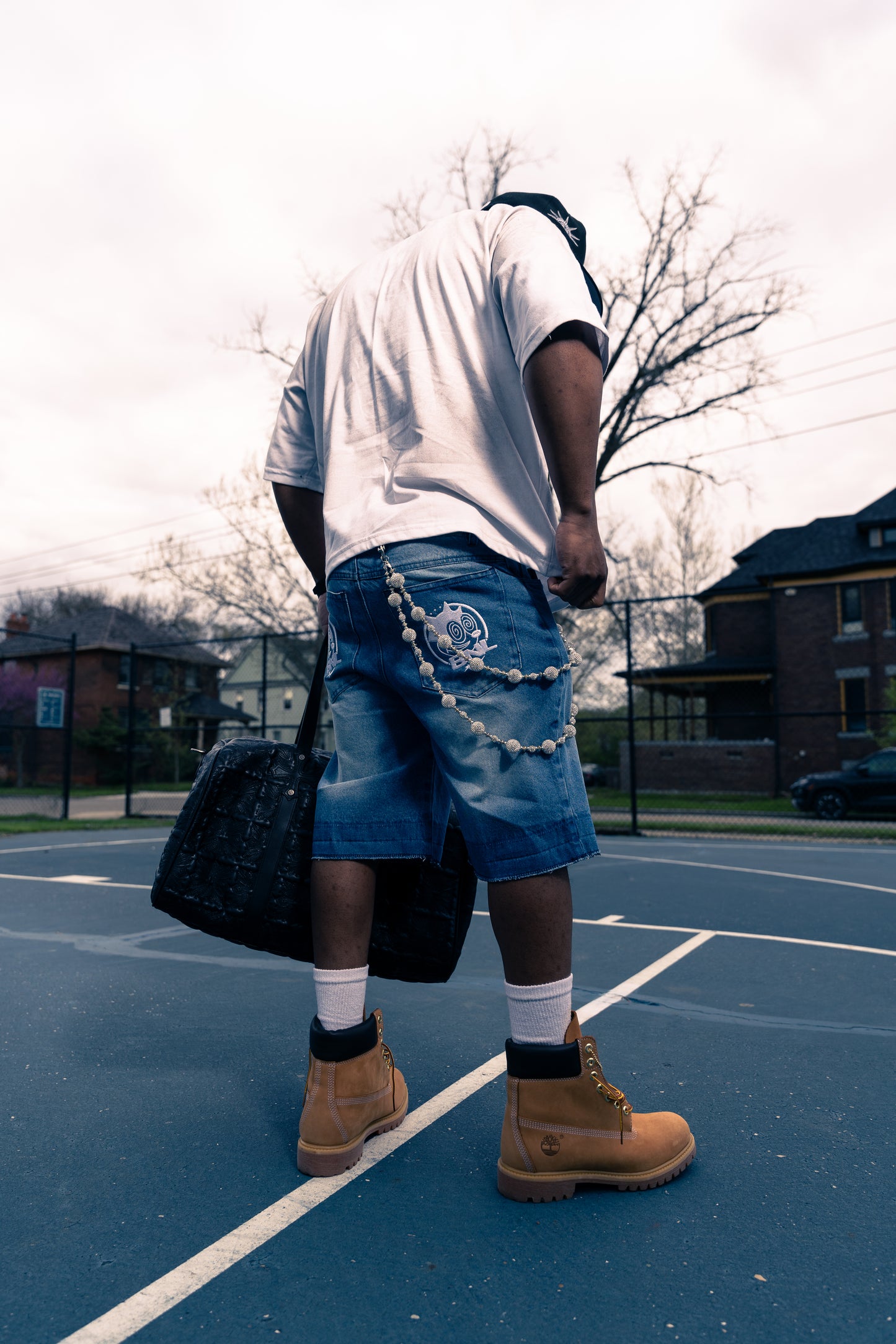 Built Under Pressure Relaxed Fit Denim Shorts