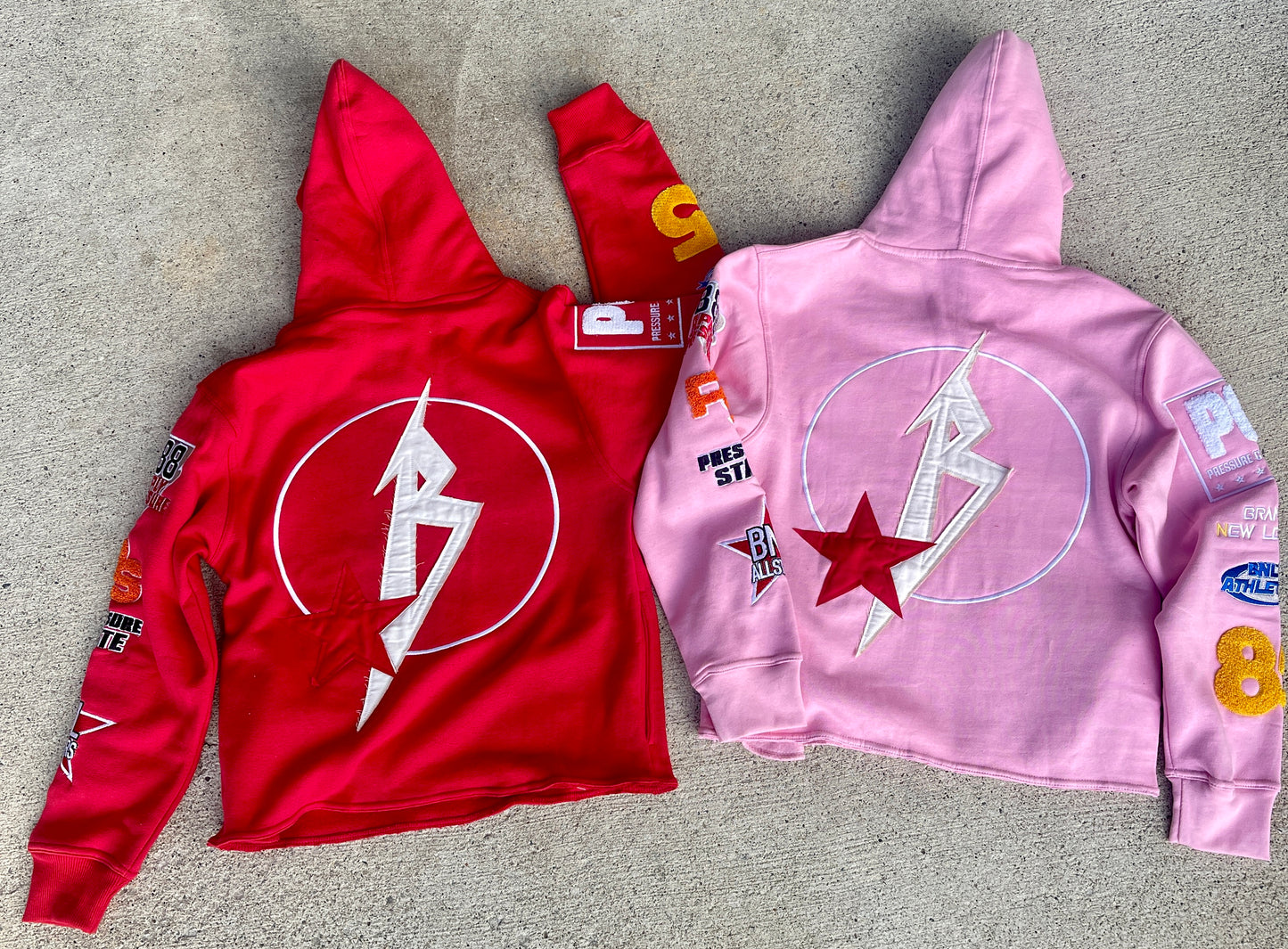 BNL Distressed Pullover Hoodie