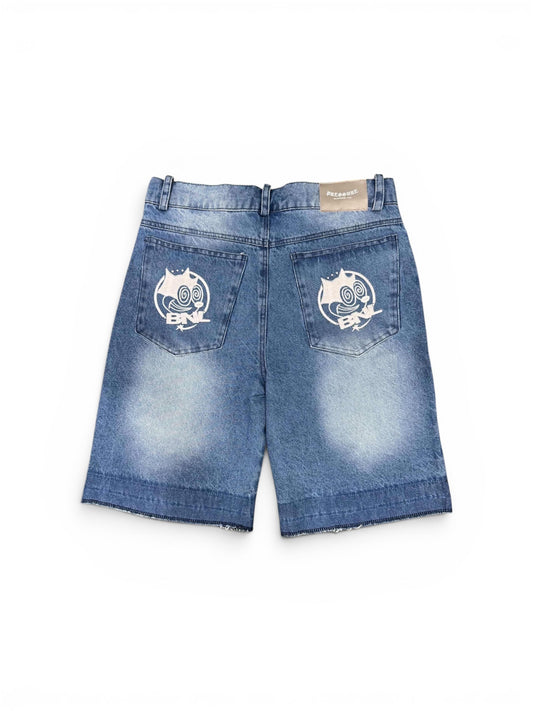 Built Under Pressure Denim Shorts