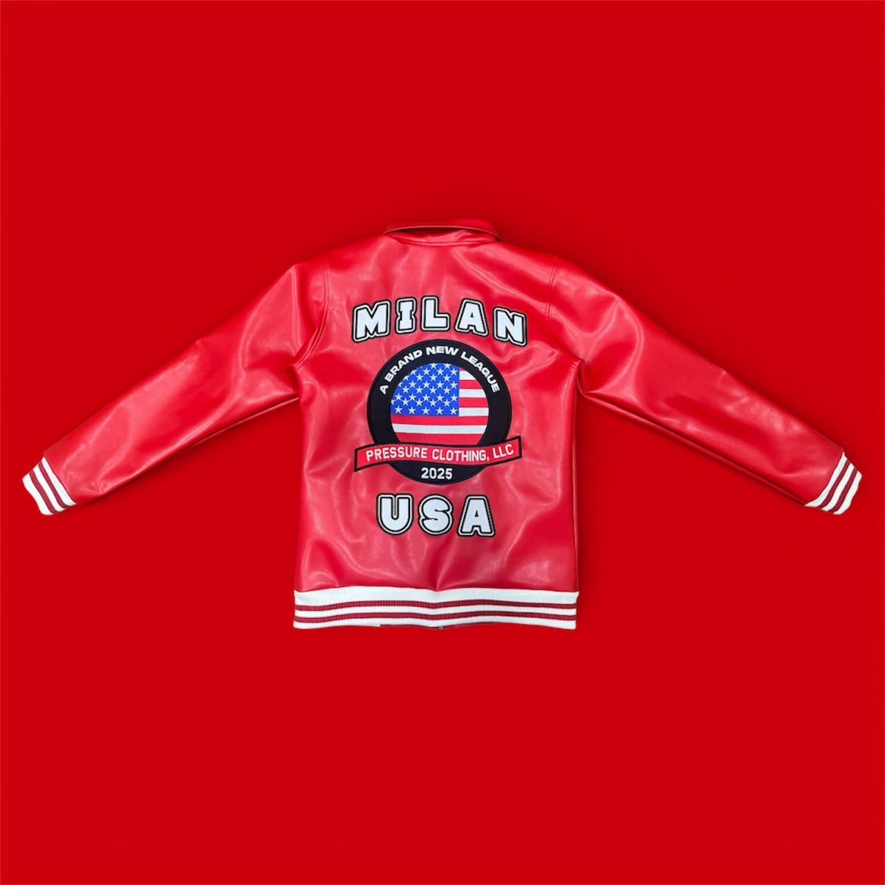 BNL Leather Varsity Jacket