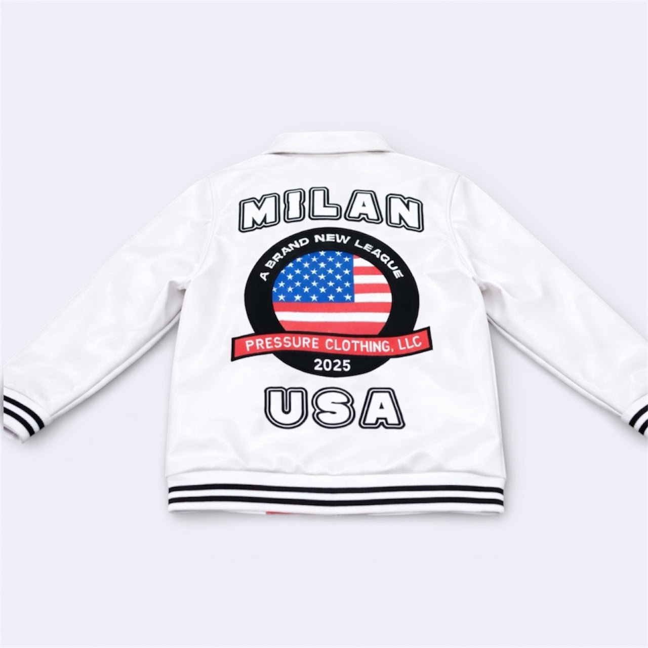 BNL Leather Varsity Jacket