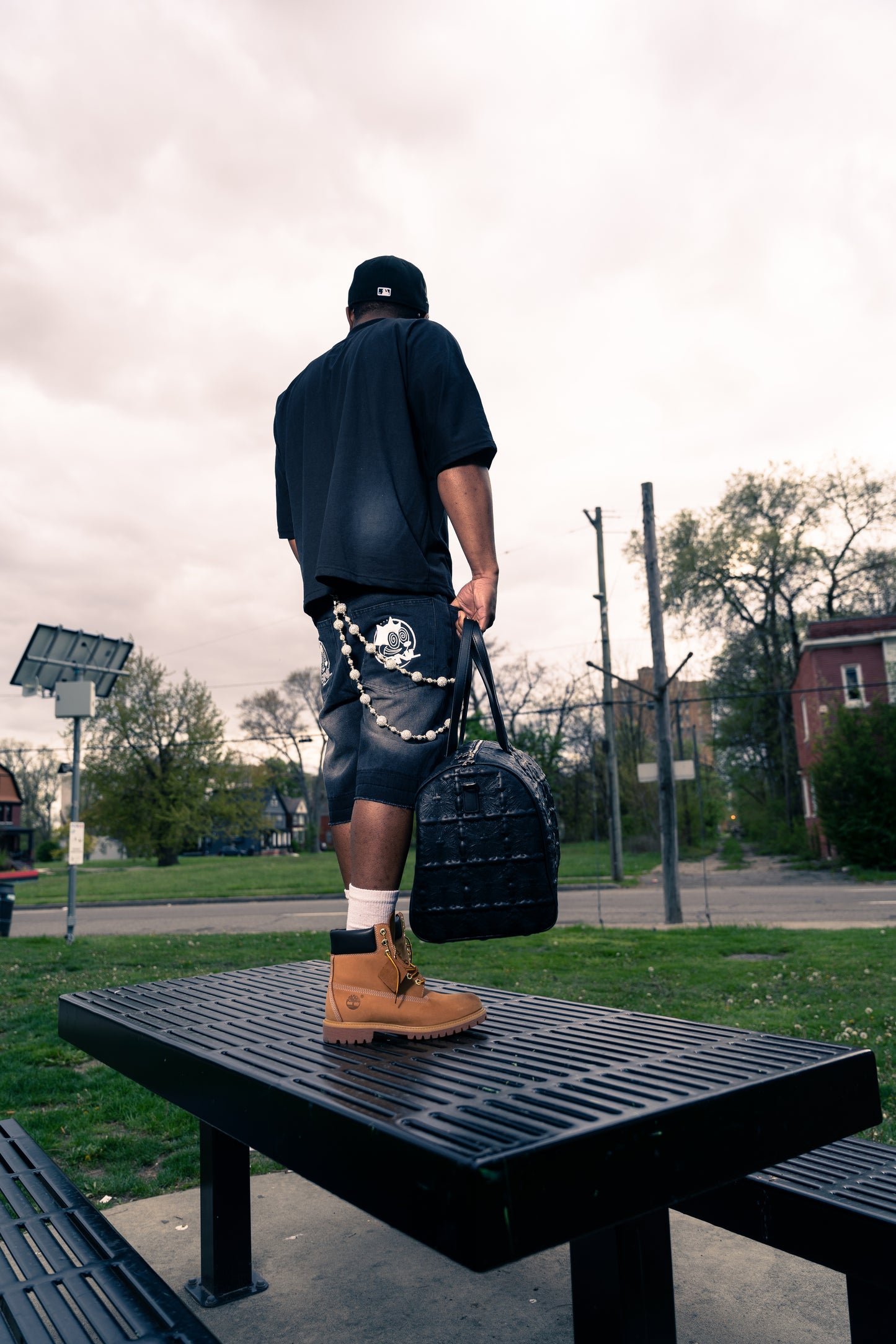 Built Under Pressure Relaxed Fit Denim Shorts