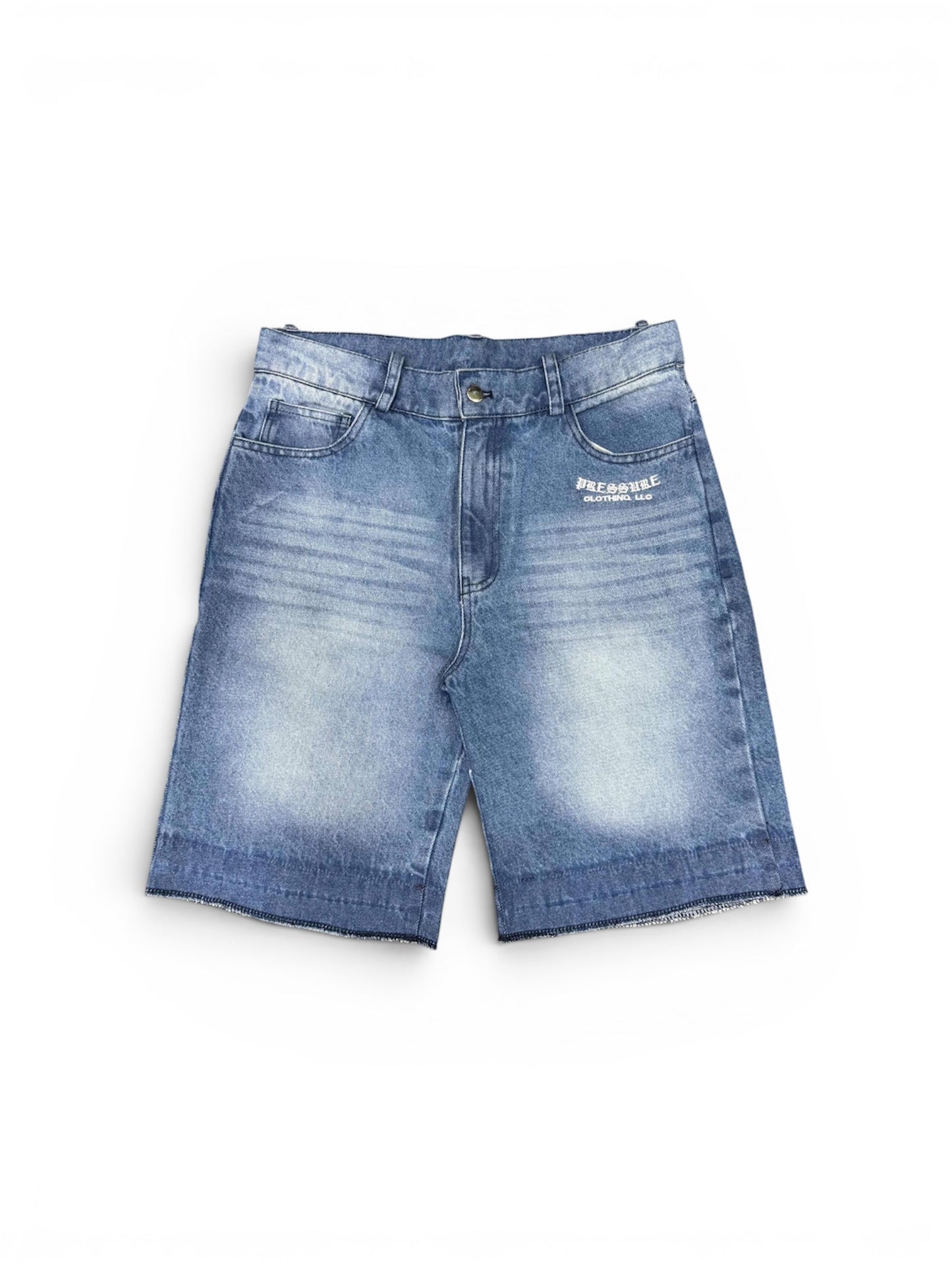 Built Under Pressure Relaxed Fit Denim Shorts