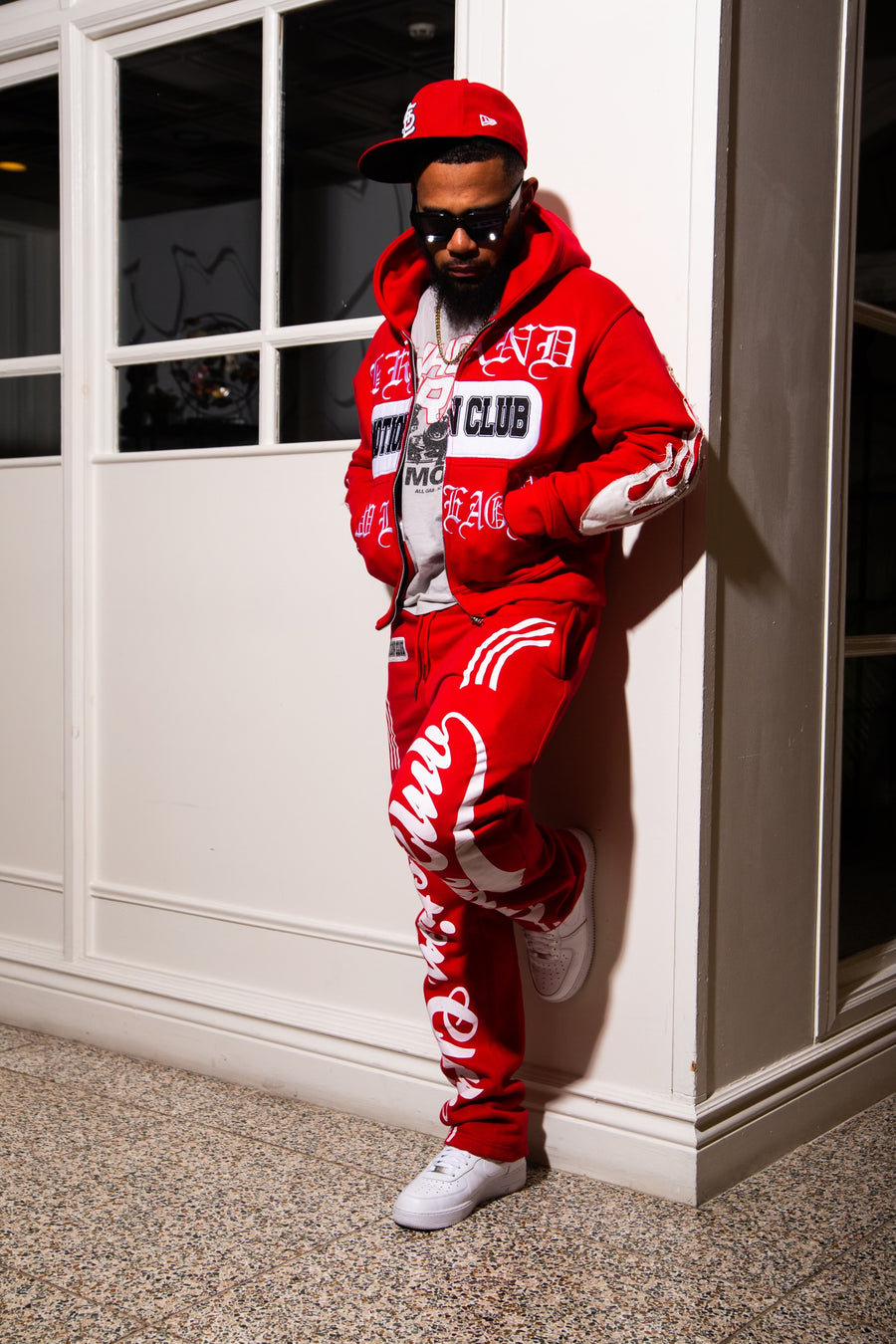 Motion Club Joggers (Red)