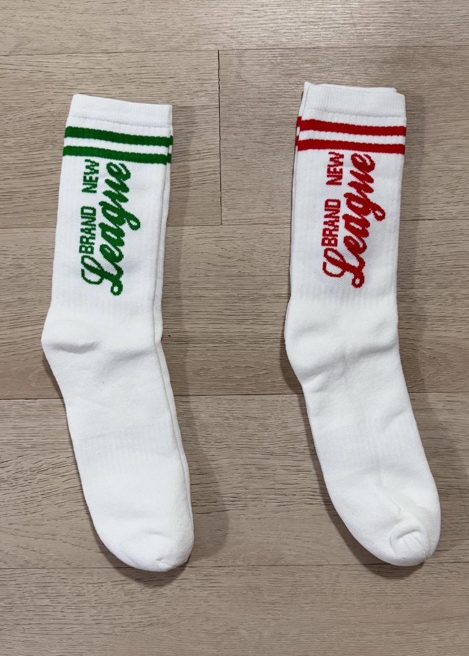 League Day Crew Socks