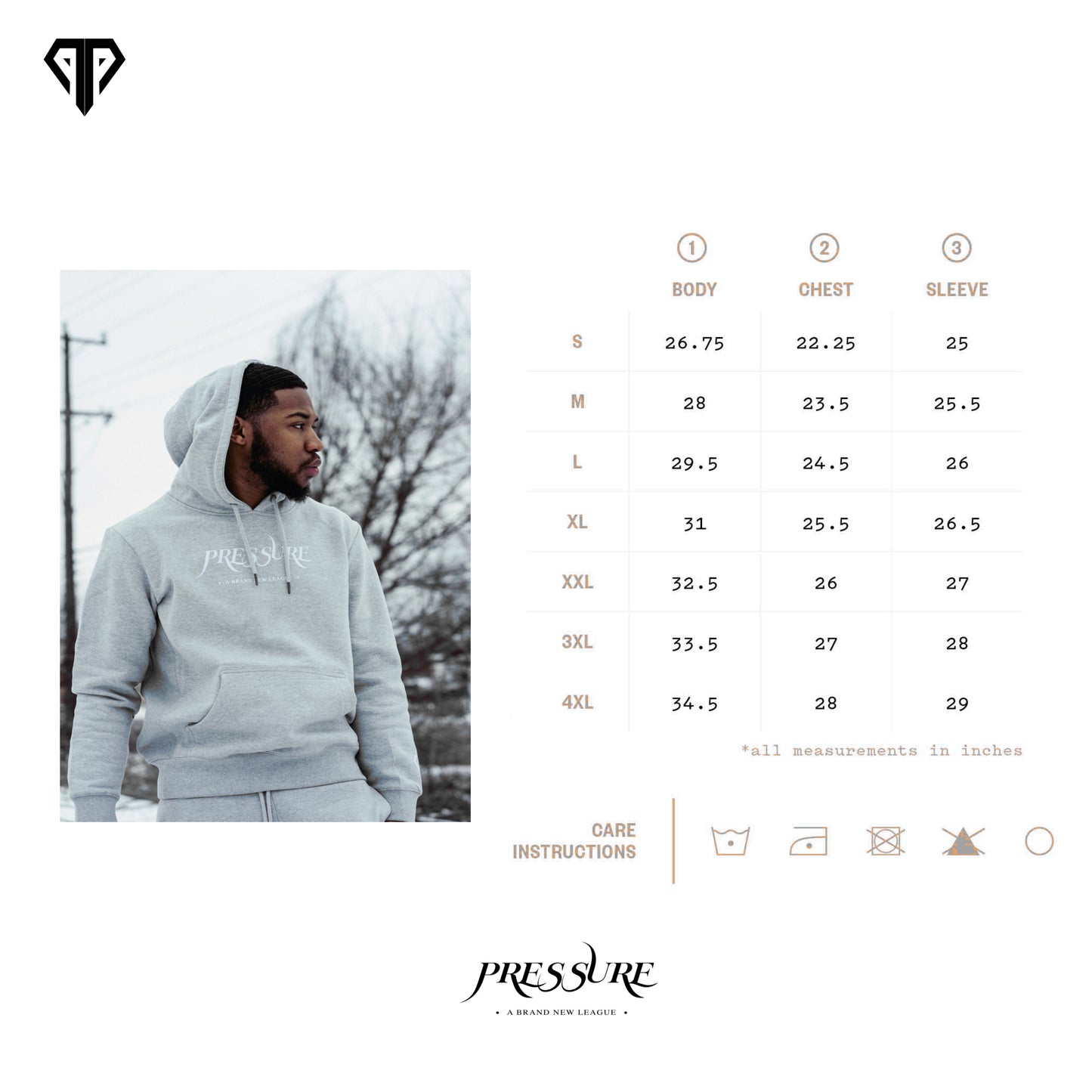 A Brand New League Sweatsuit in Heather Grey