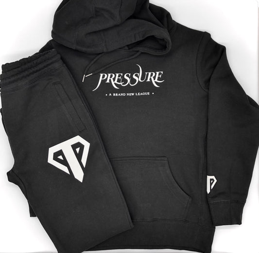 A Brand New League Sweatsuit in Black