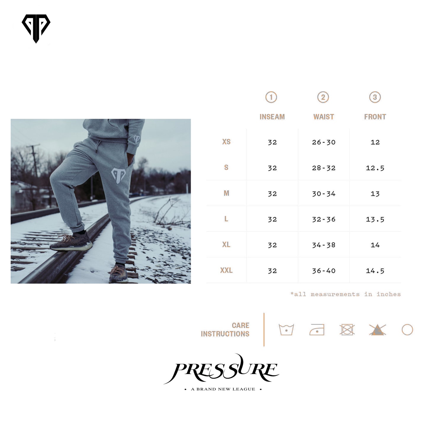 A Brand New League Sweatsuit in Heather Grey